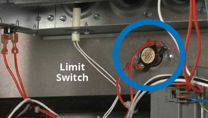 Furnace Fan Limit Switch Located