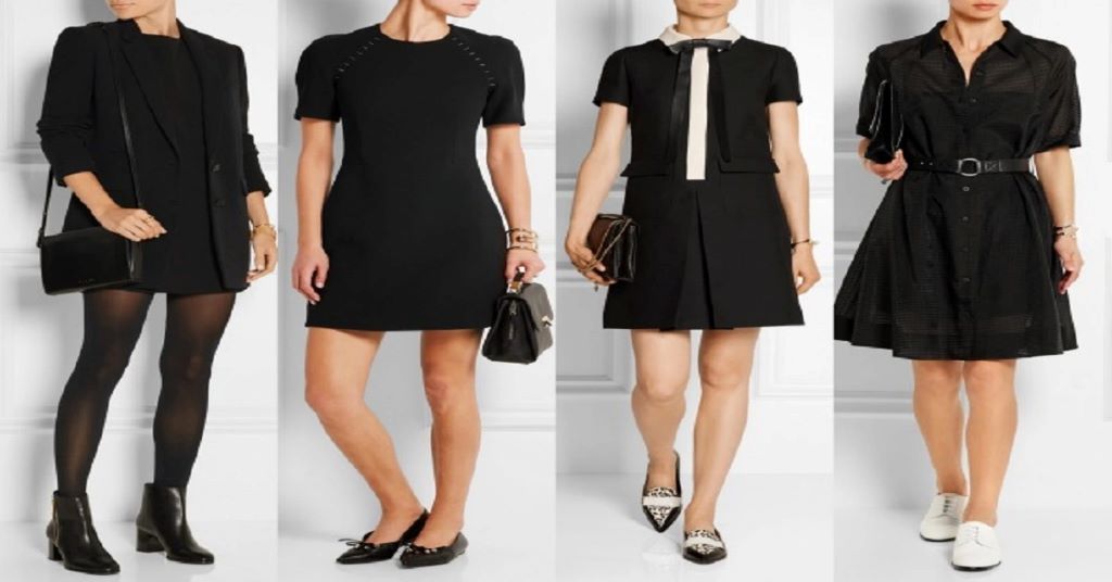 What to pair a black dress with?