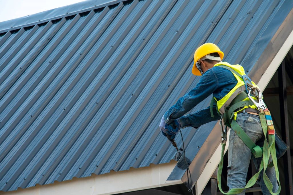 How to put on a metal roof step by step