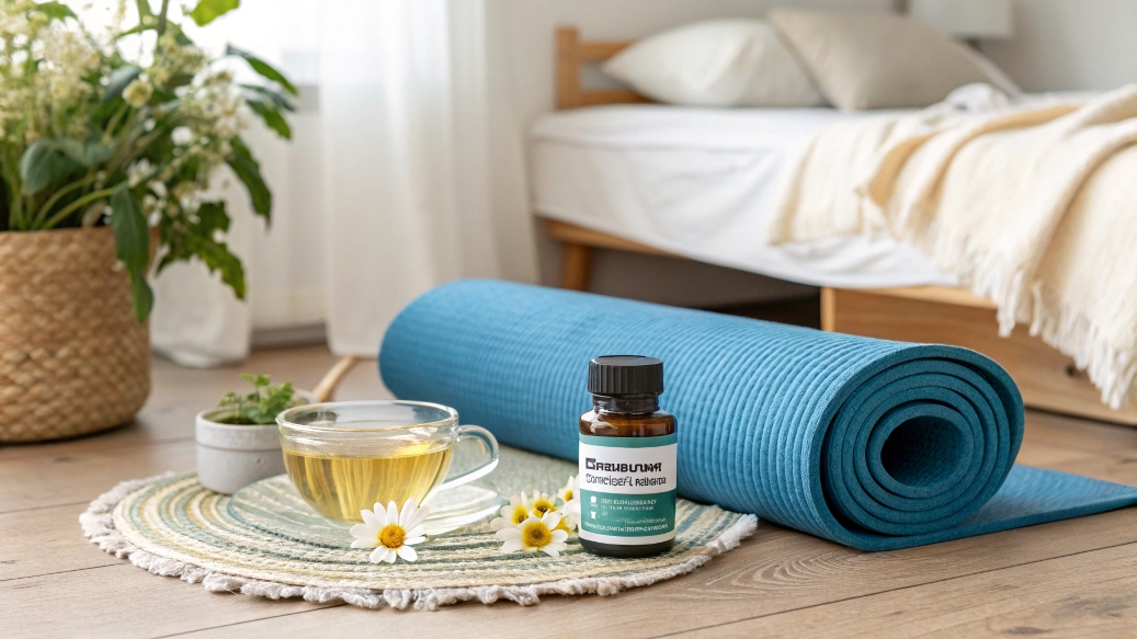 What is a natural calm for restless leg syndrome