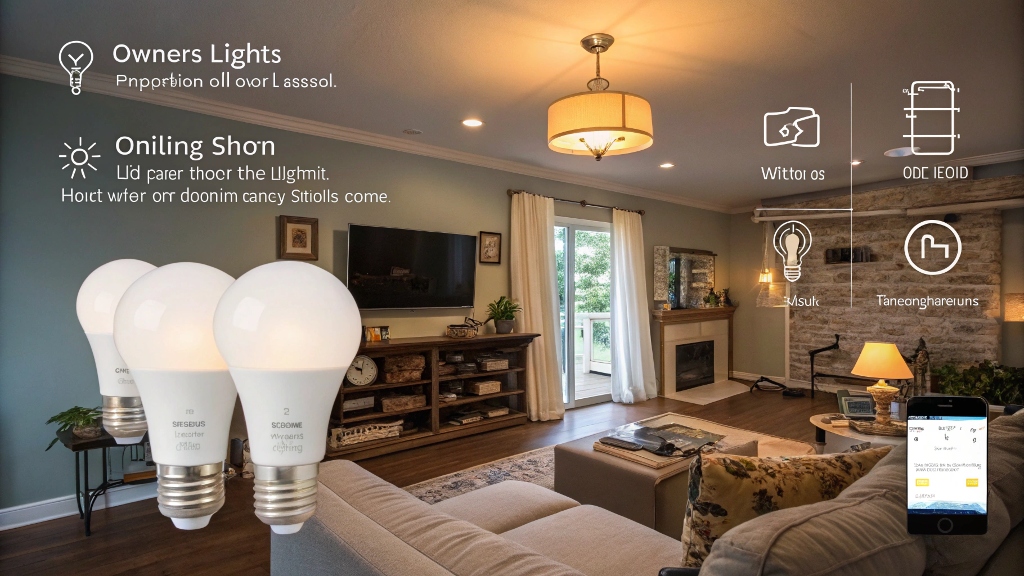 How can I control my lights when away from home
