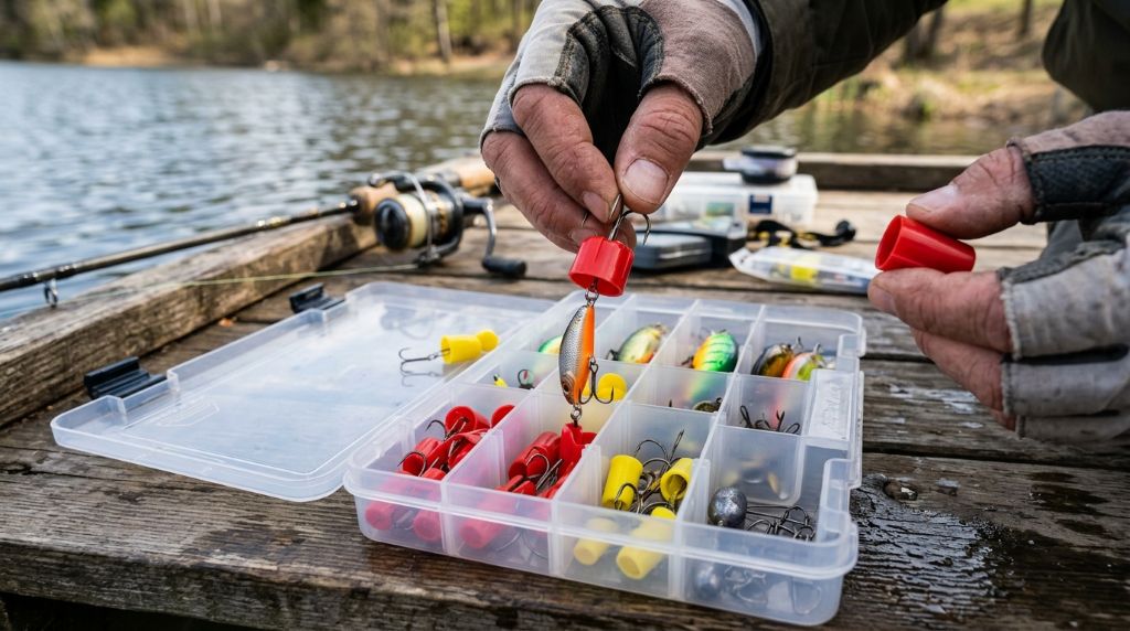 Safe storage for fishing hooks and tackle