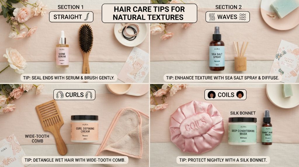 Hair care tips for different natural textures